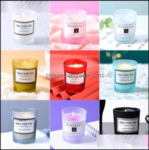 Kaarsen aromatherapie Romantische verjaardag Geurkaars Creatieve souvenir Valentijnsdagkaarsen 15 smaken kunnen worden aangepast Label4450621