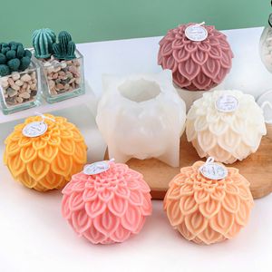 Velas Vela de capuchina Molde de silicona DIY Pétalos de loto Flores Herramienta para hacer velas Molde de resina de jabón Regalos de San Valentín Artesanía Decoración para el hogar 230602