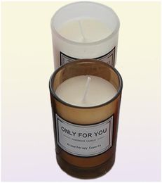 Cougies Aroma Aroma Christmas Brandle Mariage parfumé Halloween avec couvercle Creative Bougie Parfumee Home Decoration BD50LZ1921066