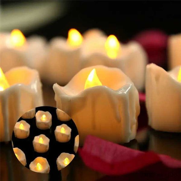 Bougies avec minuterie, bougies chauffe-plat votives LED, pour noël, fête de mariage, décorations d'extérieur et d'intérieur pour la maison et le bureau