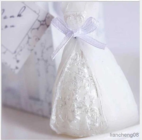 Bougies pour robe de mariée, cadeaux de mariage pour invités, souvenirs de mariage