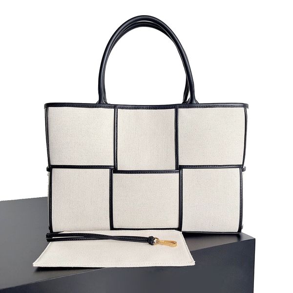Candy arco weave handbag Designer Sac man feme 10a shop pochette en cuir tissé le sac fourre-tout avec sac à bandoulière