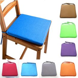 Coussin de chaise de chaise de bonbon coussin soupfait de siège sans glissement doux peut être fixé sur la décoration quotidienne de la maison 240411