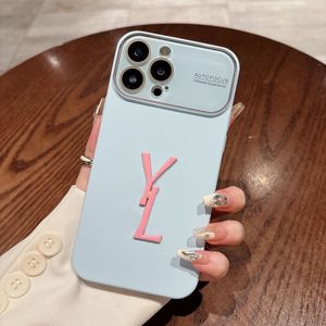 Candy Color Designer Fashion 15promax Fundas para teléfono Teléfono para mujer para hombre 15pro 14 12 13 Funda para iPhone con letras Funda completa para teléfono móvil