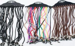 Candy Color Sezasses Straps Gafas de sol Cadena Antislip String Ropes Banda Cordón de banda 12pcslota5833329482