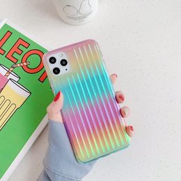 Candy Color Telefoonhoesjes voor iPhone14/13/14Pro/14 Max/13Pro/13Pro Max/7/8p/Xr/Xs Dunne zachte transparante schokbestendige bagage telefoonhoes