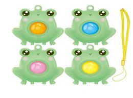 Candy Color Push Pers Toys Finger Bubble Panda Frog Key Chain Cute Children's Mini Pandants For Bags Cadeaux Keyring G98VBUG9057488