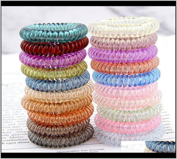 Candy Color Téléphone Cord Cordon Tie Girls Kids Elastic Band Ring Women Women Rope Bracelet Stretchy Scrunchy 7JGIQ RABEDS BANDS HDB3K7133203