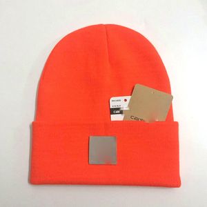 Bonnet de créateur pour femmes de couleur bonbon, automne et hiver, maison, vacances en plein air, sport, lettre brodée