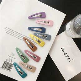 Candy -kleuren Bobby pins Haarclip Barrettes For Women Girls Fashion Hairs Pin Headwar Accessoires Will en Sandy