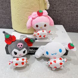 Candy Kuromi Pluche Hanger Jade Gui Hond Pop Pop Groothandel Melody Doll Sleutelhanger Knuffels