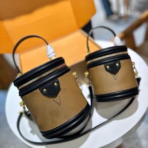 7a Designer Bag Luxe handtas Cannes Emmer Schoudertas Schoudertas Klassieke Lederen tassen met slotcilinderkisten Toiletties Kits Tote Letter Bloemdrukken