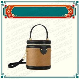 Cannes M43986 M82952 sac à main rond M44699 NOUVEAU COSMETIC Pouch case all BAG can BOX véritable sac à main bandoulière en cuir véritable 15x17x15cm M57835 M24099 M24102