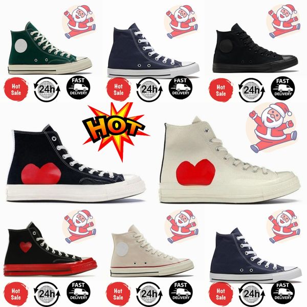 Lienzo Diseñador de la década de 1970 Zapatilla de deporte Zapatos casuales estilo estrella zapatillas de deporte universitarias plataforma clásica all star taylor Venta al por mayor Bajo alto Blanco Negro Zapatilla de deporte lienzo