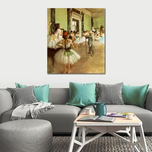 Canvas Art Dancing Class 1871 Edgar Degas Danser Portretten Handgeschilderde Olie Kunstwerk Modern Office Decor