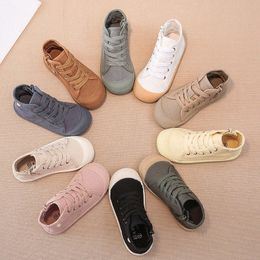 Canvas baby kinderen schoenen rennen zwart grijze kleur baby jongens meisjes peuter sneakers kinderen schoenen voetbescherming casual schoenen n0ng#