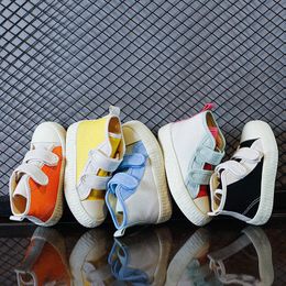 Canvas baby kinderschoenen rennen zwart wit roze kleur baby jongens meisjes peuter sneakers kinderen voetbescherming casual schoenen y6yl#