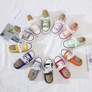 Canvas baby kinderschoenen running groen zwart rood kleur baby jongens meisjes peuter sneakers kinderschoenen voetbescherming waterdichte casual schoenen 74k7#