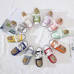 Canvas baby kinderen schoenen rennen groen zwart rode kleur baby jongens meisjes peuter sneakers kinderen schoenen voetbescherming waterdichte casual schoenen i8qb#