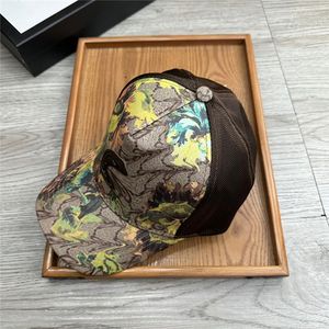 Toile de baseball chapeau de créateur chapeau coloré pour hommes