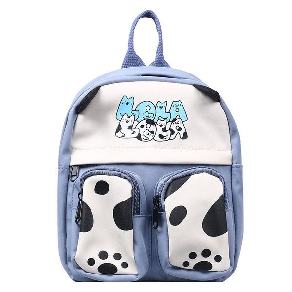 Mochilas escolares de lona para niños, mochilas para niños en edad preescolar, lindas mochilas para estudiantes pequeños, libro de animales, mochila para cachorros para bebés, niñas y niños