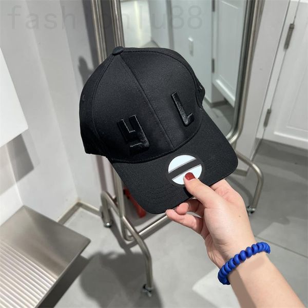 Diseñador de lona Sombrero Sombrilla Letras Gorra de béisbol Cómodo exterior Fácil de limpiar Navidad Casquette Gorras Tendencia negra Ajustable Sombreros ajustados para mujer PJ087 C4