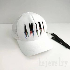 Canvas gemonteerde cap -letter borduurwerk honkbal hoed net comfortabel delicate veelzijdige gorras ademende zonbestendige sport buiten designer cap klimbpj032 f23