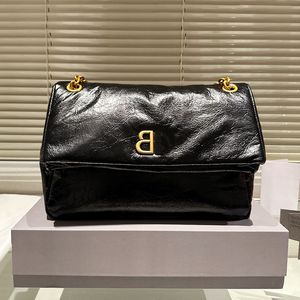 Flip Chain Monaco Underarm épaule en cuir authentique grande capacité sacs à main Femme Hobo Sac à vaisselle concepteur de luxe sac à main