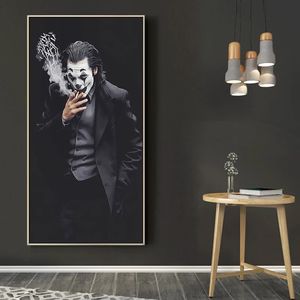 Toile peinture Style Moderne Bel Homme Joker Film affiche Mur Art Nordique Affiches et Gravures Mur Photos pour Salon Décoration