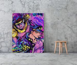 Toile imprimée murale Art Jojo S Bizarre affiche peinture moderne décor à la maison modulaire japon Anime personnage cadre photo pour chambre 6013565