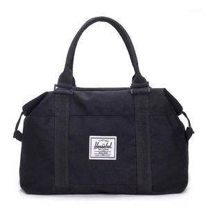 Sac de voyage en toile grande capacité pour hommes, bagages à main, sacs de voyage en Nylon, sacs de week-end pour femmes multifonctionnels 1318e