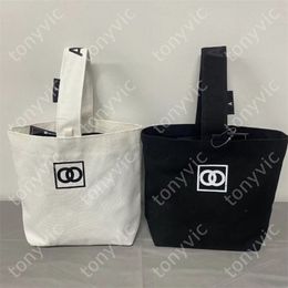 Kleine Designer-Einkaufstasche aus Segeltuch für Damen, luxuriöse Einkaufstasche für Herren, modische Lunch-Tasche, klassische kausale Handtaschen, 2 Farben, 2311142TY, Tonyvic