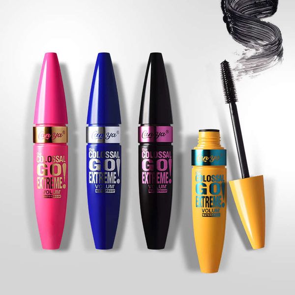 Canya nouvelle marque cils Mascaras maquillage séchage rapide Curling allongement naturel étanche noir 3D cils Mascara