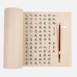 Cao Youquan Mountain Hennep Paper 100 meter lange rol rijstpapier halfgekookte kalligrafie werken papier speciaal papier edge papier