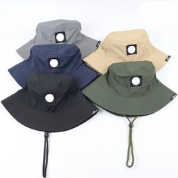Diseñadores de sombrero de cubo de gorra Mens Sol para mujer Pedido de gorro de gorro de béisbol Capa de béisbol de pesca al aire libre Sombreros Cappello 11 Color con letras