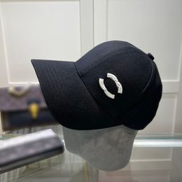 Casquette de créateur casquette de luxe chapeau de créateur petit style de parfum broderie casquette de baseball marée hommes et femmes casquette de langue de canard chapeau de soleil