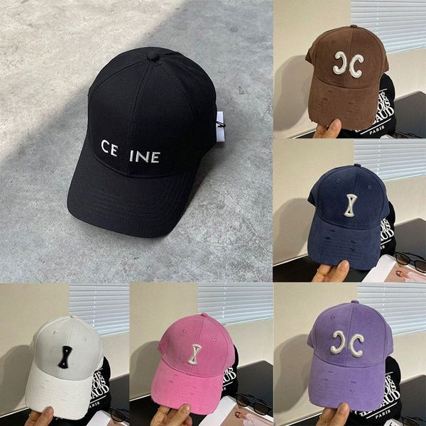 Cap designer chapeau coloré curlywig casquette de baseball mode hommes femmes lettre été snapback parasol sport broderie casquette plage