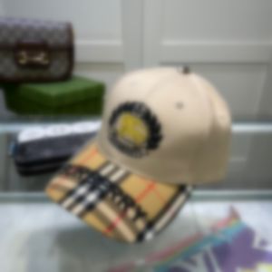 Cap de concepteur chapeau pour hommes Capes de baseball Womens Sun Hat Taille réglable 100% Coton Craft Street Fashion Ball Ball Houstodor Golf Cap Basseball Womens Baseball U17
