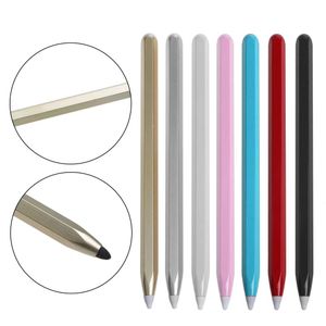 Capacitieve touchscreen Pennen voor iPhone 14 13 Pro Max 12 11 XR XS 7 Samsung S22 Opmerking 20 S21 A03 A33 M33 M53 A73 A33 S20 Mp3 Ipad Tabel PC Kleurrijke Bling Fiber Stylus Pen 2022