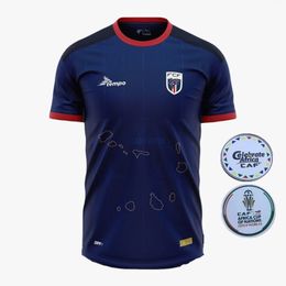 Camisetas de fútbol de Cabo Verde 2024 25 Local Visitante Terceras camisetas de fútbol 2023 Copa de África Kits de uniformes para hombres
