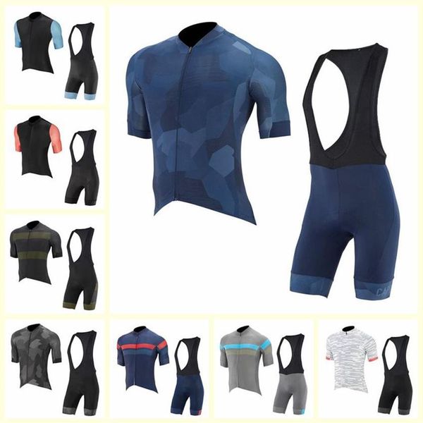 Capo Team Cycling à manches courtes Jersey Bib Shorts sets de nouveaux vêtements de vélo de mode respirant en plein air U101101263T