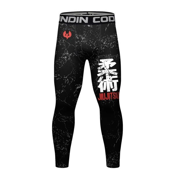 Pantalones Capris Codylundin para correr, mallas para hombre, pantalones ajustados de poliéster de longitud completa, pantalones para correr Unisex, pantalones para mujer Bjj Jiu Jitsu