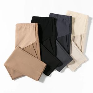 Capris Fdfklak pantalones de maternidad primavera fina novedad de verano pantalones de cintura elástica ropa para mujeres embarazadas ropa de embarazo del vientre