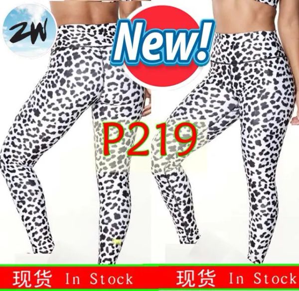 Capris Fit Funky New Arrivée ZW Wear Samba Fiess Women Vêtements Dancing Legging Pants 0219