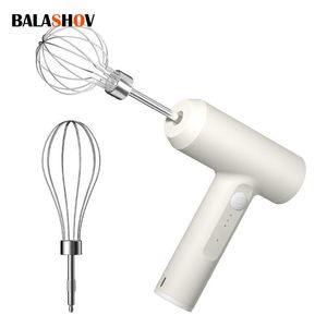 Capris Handheld Electric Milk Frother Father Milker Foamer Foamer Food Batchisk Batear de huevo USB licuadora de café recargable