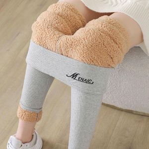 Capris lucyever les leggings chauds en laine hivernale pour femmes