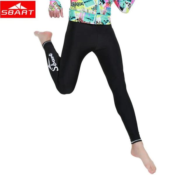 Capris Sbart Mem/mujeres Rashguard pantalones Lycra secado rápido Upf 50+ Yoga pantalones ajustados hombres mujeres natación surf buceo Fiess Leggings