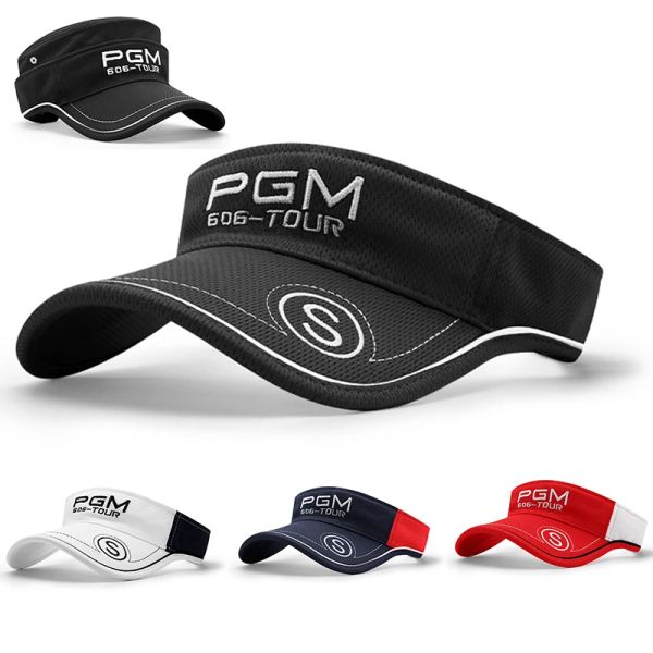 Caps 1 PC Golf Sun Visors Chapeau pour femmes et hommes, chapeaux de chapeaux ajustés en bande de coton long enbrim long pour les filles et les adultes 4 couleurs