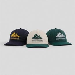 Caps 22ss Baseball Caps voor Heren Ald Unisphere Truck Hoed Snapback Zonneklep Cap Skateboards Kpop Zomer Zwart voor Dames