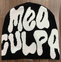 Caps Aesthetic Knitting Hat Men Dames Kwaliteit Wol Cap Warm Kpop Fashion Honderd Take Wool Cap Ins Nieuw Net Red Design Harajuku Beanie